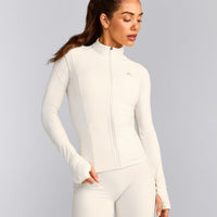 UnifiedMove™ Pocket Jacket with Reflective Logo | Marshmallow White