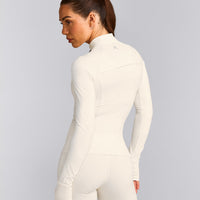 UnifiedMove™ Pocket Jacket with Reflective Logo | Marshmallow White