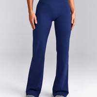UnifiedMove™ Wrap Flared Pants with Reflective Logo | Varsity Blue