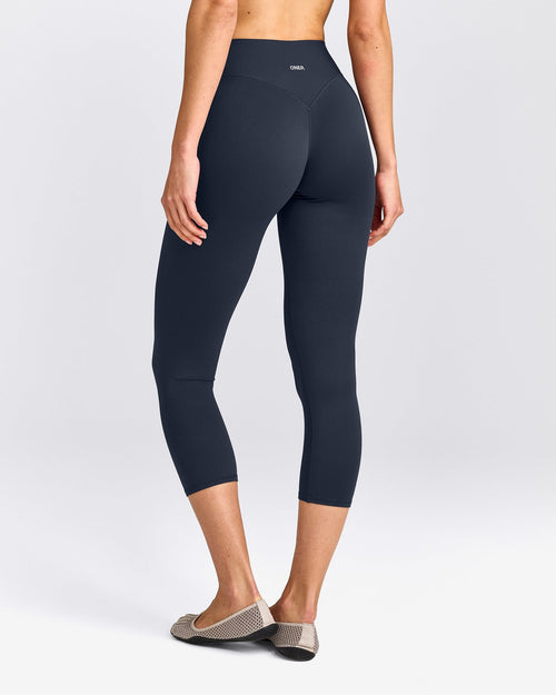 SoftMotion™ 3/4 Length Leggings | True Blue