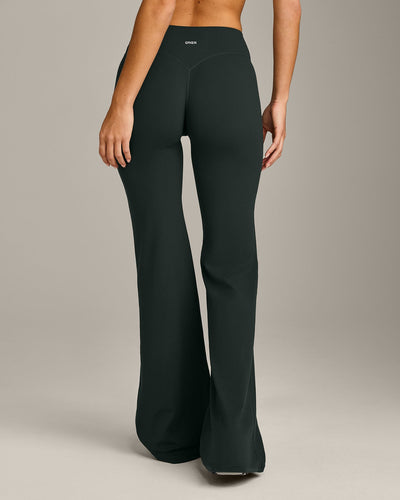 SoftMotion™ Flared Bottoms with Grey Logo | Emerald Noir