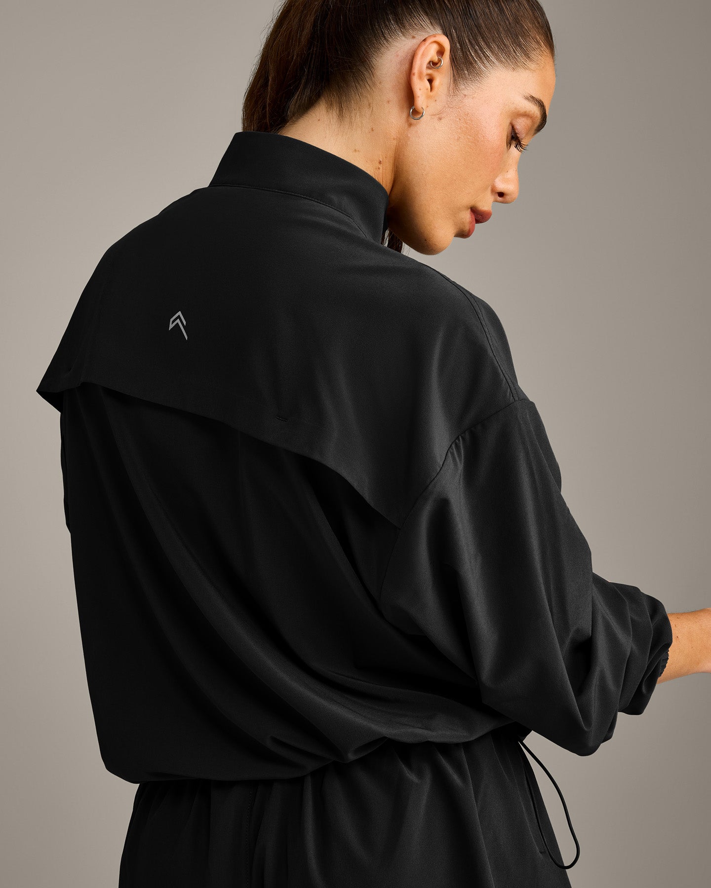 AirMove™ Jacket with Bonding with Reflective Logo | Black
