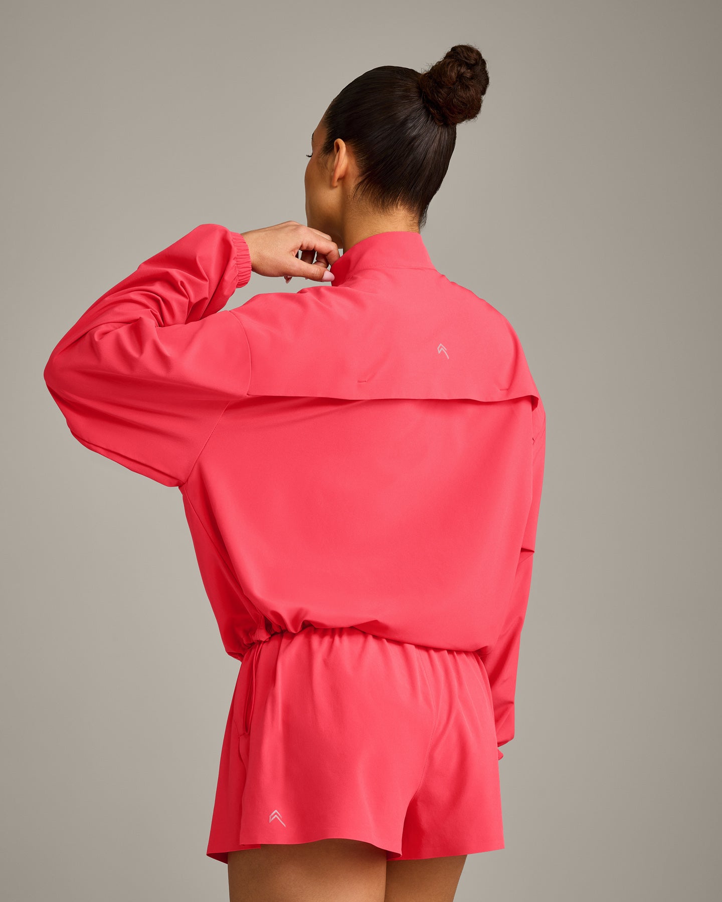 AirMove™ Jacket with Bonding with Reflective Logo | Charged Pink