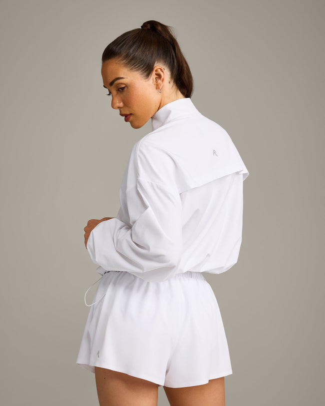 AirMove™ Jacket with Bonding with Reflective Logo | White