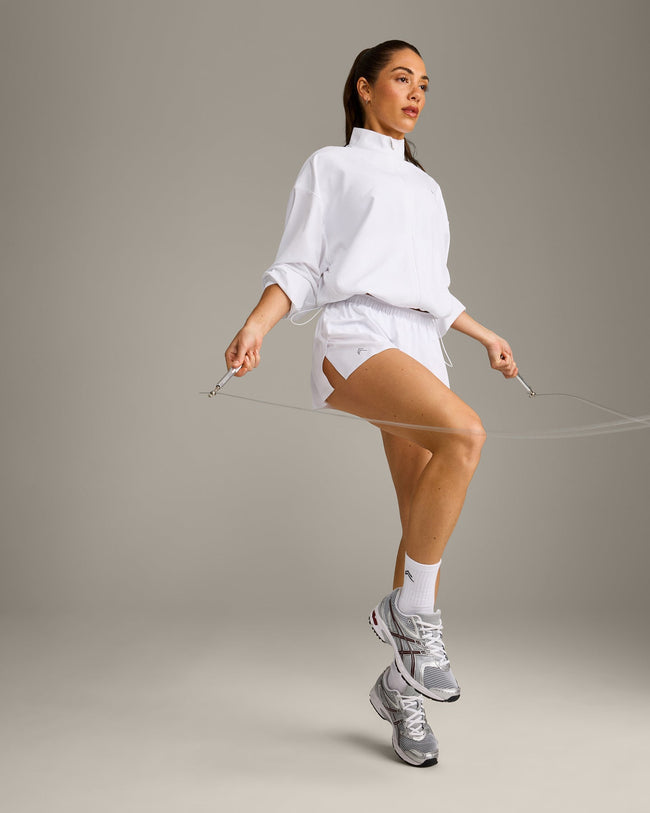 AirMove™ Jacket with Bonding with Reflective Logo | White