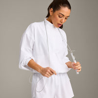 AirMove™ Jacket with Bonding with Reflective Logo | White