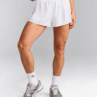 AirMove™ Lined Shorts 2" with Pocket | White