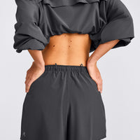 AirMove™ Lined Shorts 4" with Pocket | Coal