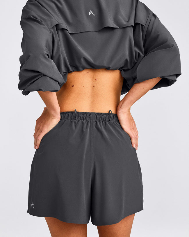 AirMove™ Lined Shorts 4" with Pocket | Coal