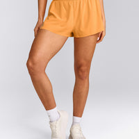 AirMove™ Lined Shorts 2" with Pocket | Powdered Orange