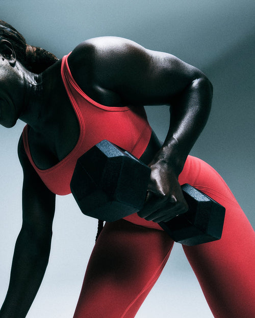 EffortlessLift™ Seamless Mid Rise Leggings | Charged Pink