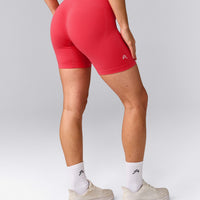 EffortlessLift™ Seamless Mid Rise Shorts | Charged Pink