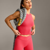 Oner Seamless Fitted Vest | Light Charged Pink