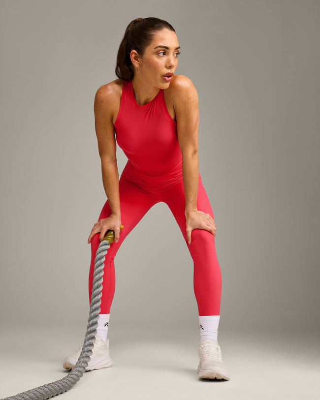 Oner Seamless Fitted Vest | Light Charged Pink