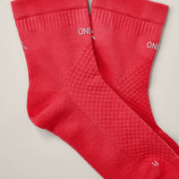 Performance Mid Crew Socks 1 Pack | Charged Pink