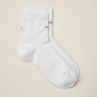 Performance Mid Crew Socks 1 Pack | White