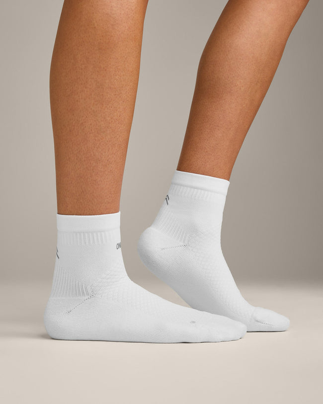 Performance Mid Crew Socks 1 Pack | White