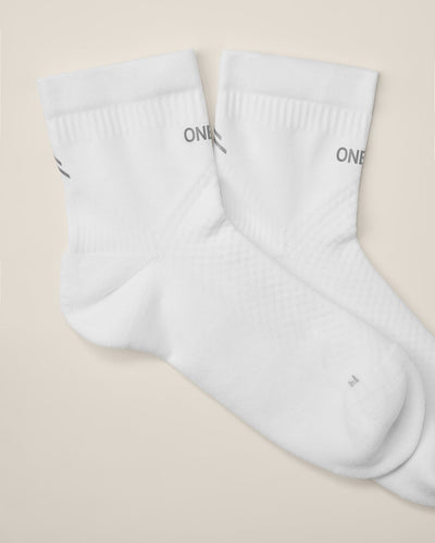 Performance Mid Crew Socks 1 Pack | White