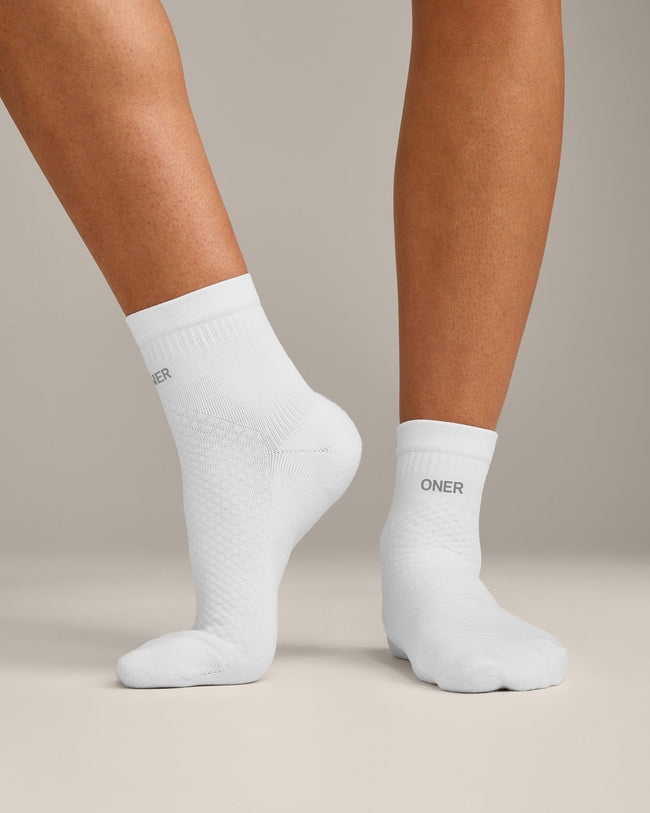 Performance Mid Crew Socks 1 Pack | White