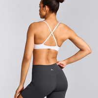 UnifiedMove™ Cross Back Sports Bra | White