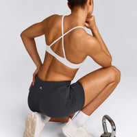 UnifiedMove™ Cross Back Sports Bra | White