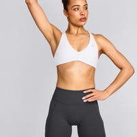 UnifiedMove™ Cross Back Sports Bra | White