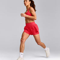 UnifiedMove™ T Back Minimal Bralette | Charged Pink