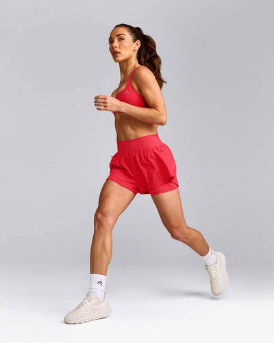 UnifiedMove™ T Back Minimal Bralette | Charged Pink