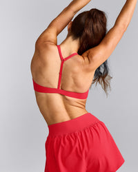 UnifiedMove™ T Back Minimal Bralette | Charged Pink