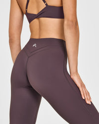 Unified Wrap Flared Bottoms | Dark Umber Brown