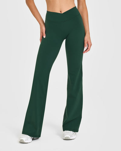 Unified Wrap Flared Bottoms | Racing Green