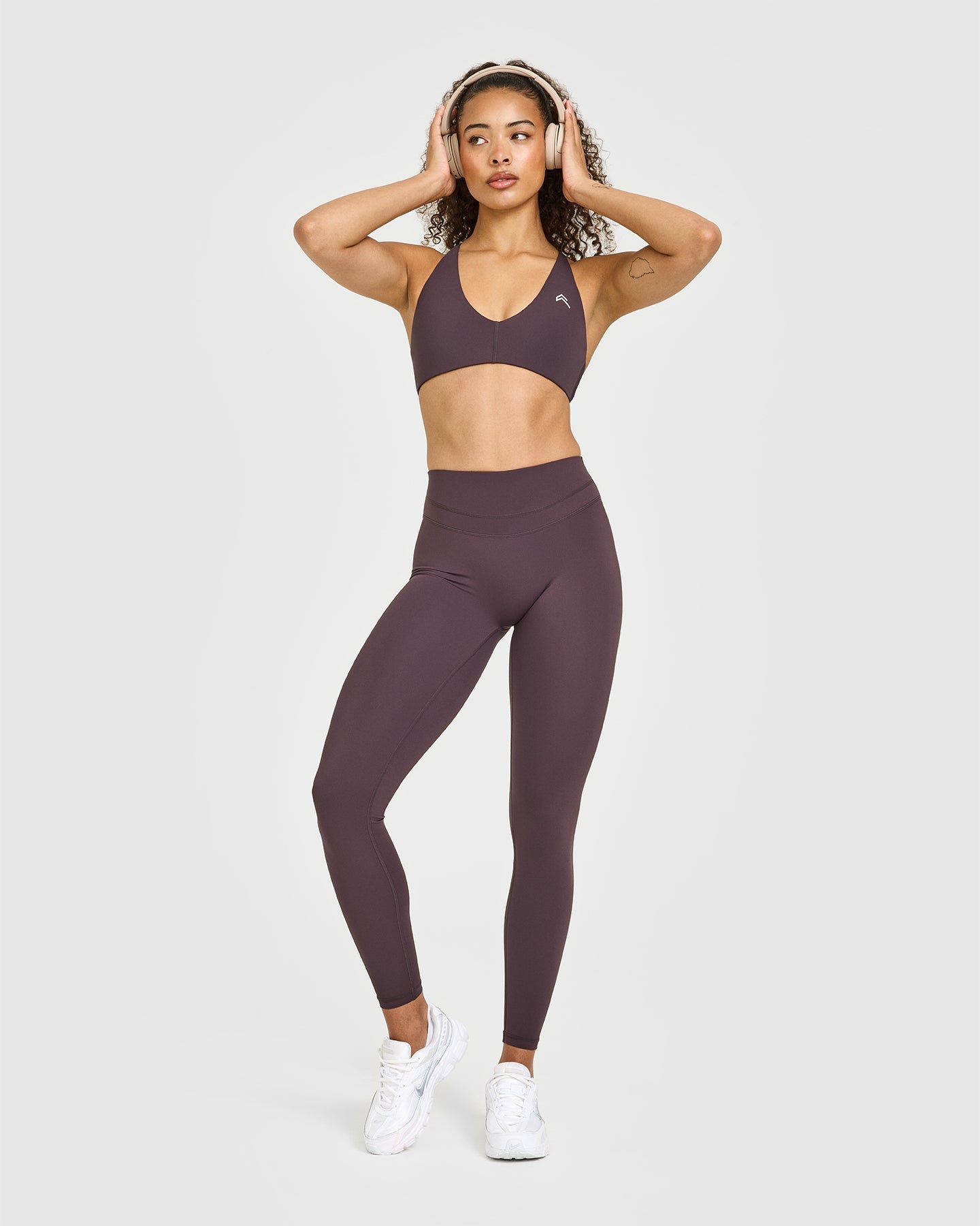 UnifiedMove™ High Waisted Leggings | Dark Umber Brown