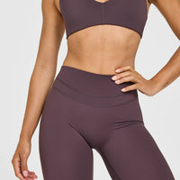 UnifiedMove™ High Waisted Leggings | Dark Umber Brown
