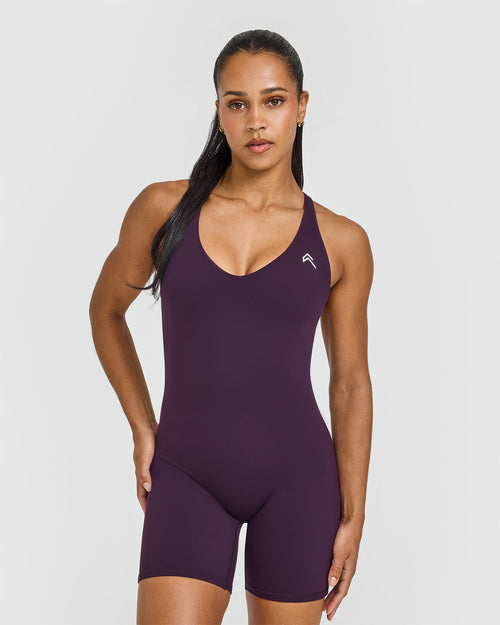 Oner Modal Unified Scoop Back All In One 6" | Blackberry Purple