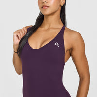 Unified Scoop Back All In One 6" | Blackberry Purple