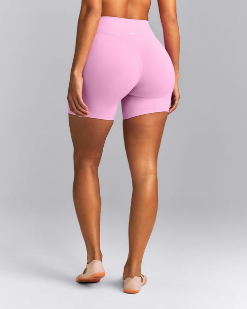 SoftMotion™ High Waisted Shorts 6" | Rose Pink