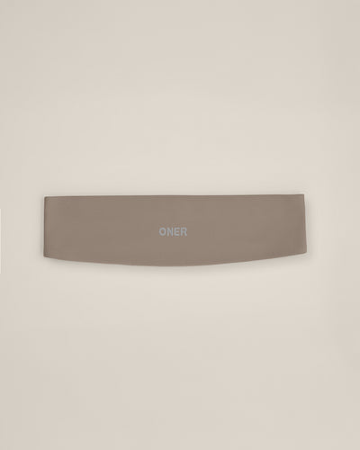 SoftMotion™ Headband with Grey Logo | Minky