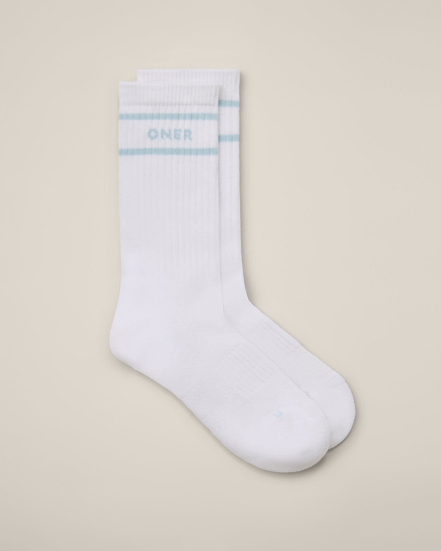 Varsity Stripe Long Crew Socks 1 Pack | Cloud Blue