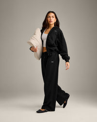 Foundations All Season Zip Through Hoodie | Black