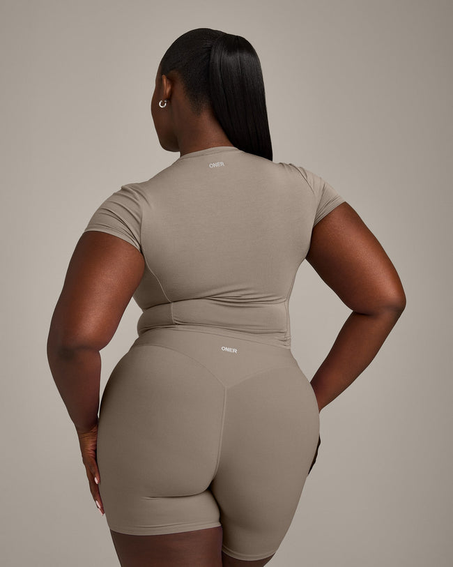 Mellow™ Motion Crew Neck Mid Top | Warm Minky