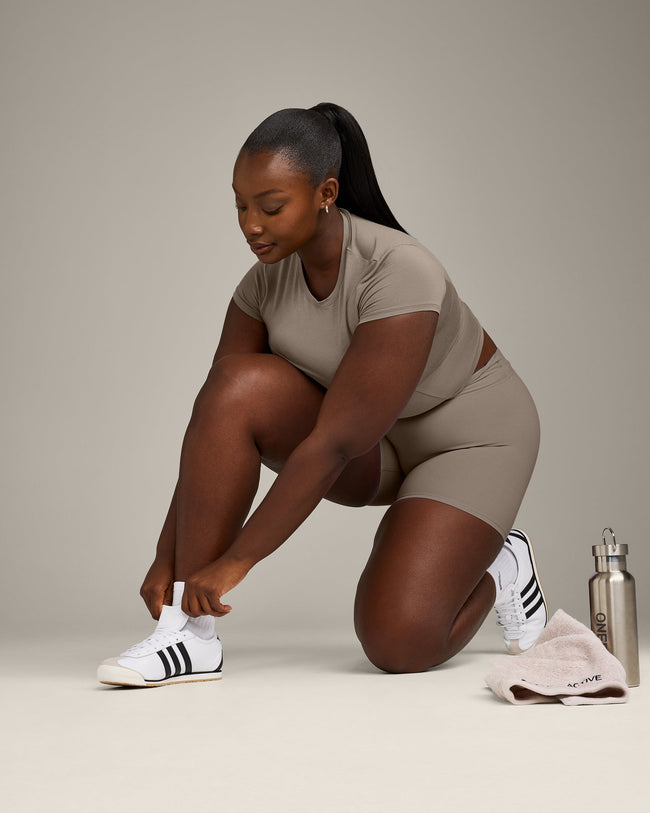 Mellow™ Motion Crew Neck Mid Top | Warm Minky