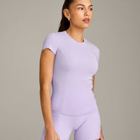 Mellow™ Motion Crew Neck Top | Lavender Purple