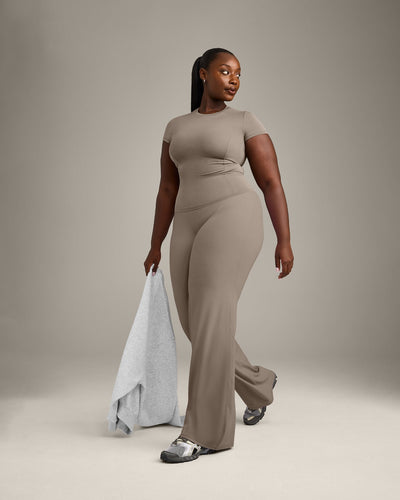 Mellow™ Motion Crew Neck Top | Warm Minky