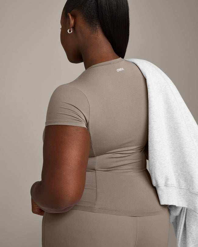 Mellow™ Motion Crew Neck Top | Warm Minky