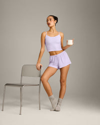 Oner At Home Night Shorts | Light Lavender Purple