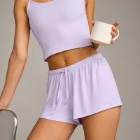 Oner At Home Night Shorts | Light Lavender Purple
