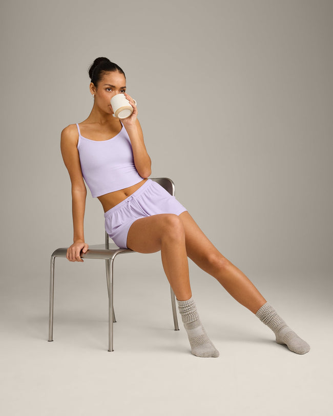 Oner At Home Night Shorts | Light Lavender Purple