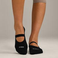 Pilates Grip Socks 1 Pack | Black