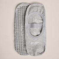 Pilates Grip Socks 1 Pack | Grey Marl