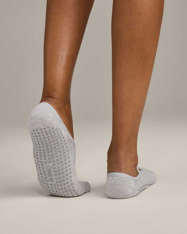 Pilates Grip Socks 1 Pack | Grey Marl